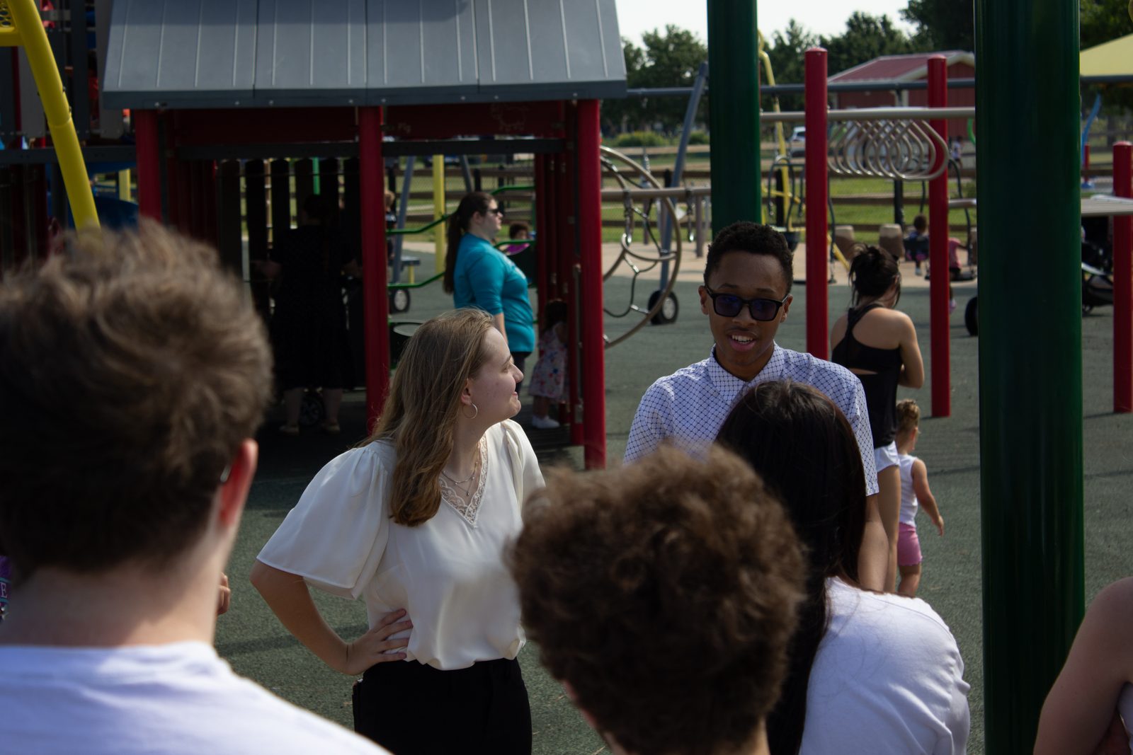 BIF team connecting with the community